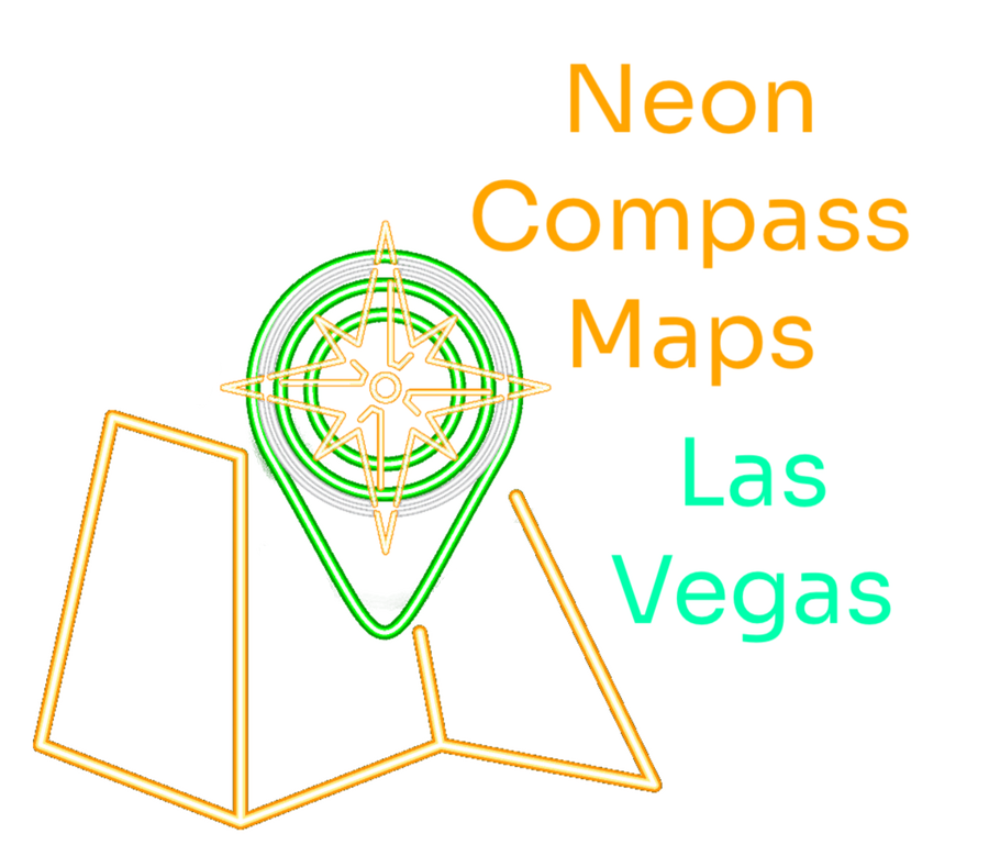 Neon Compass Maps